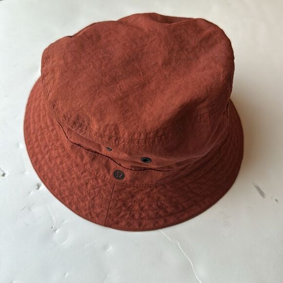 Lululemon On My Level Bucket Hat Dark Terracotta Women’s Size Medium / Large - Picture 10 of 12